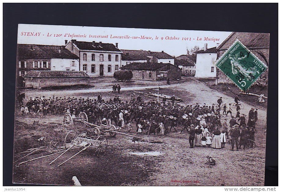 STENAY LE 120 EME INFANTERIE  FANFARE - Stenay