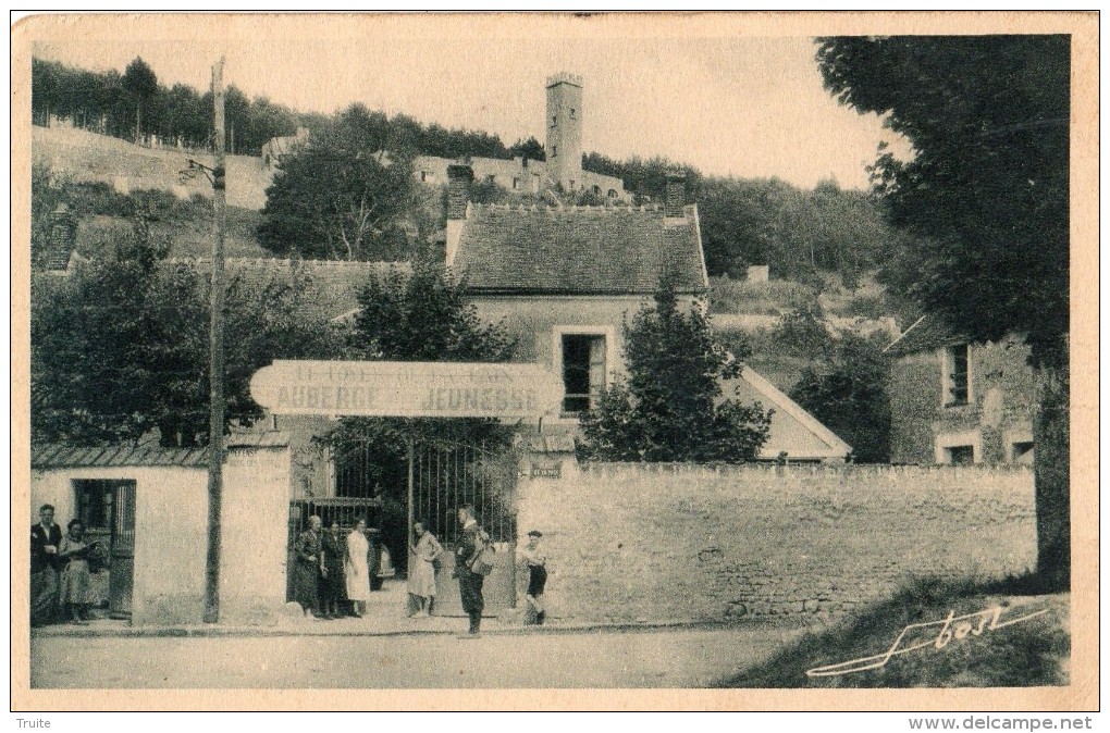 BOISSY-LA-RIVIERE AUBERGE DE L'EPI D'OR L'ENTREE DE L'AUBERGE - Boissy-la-Rivière