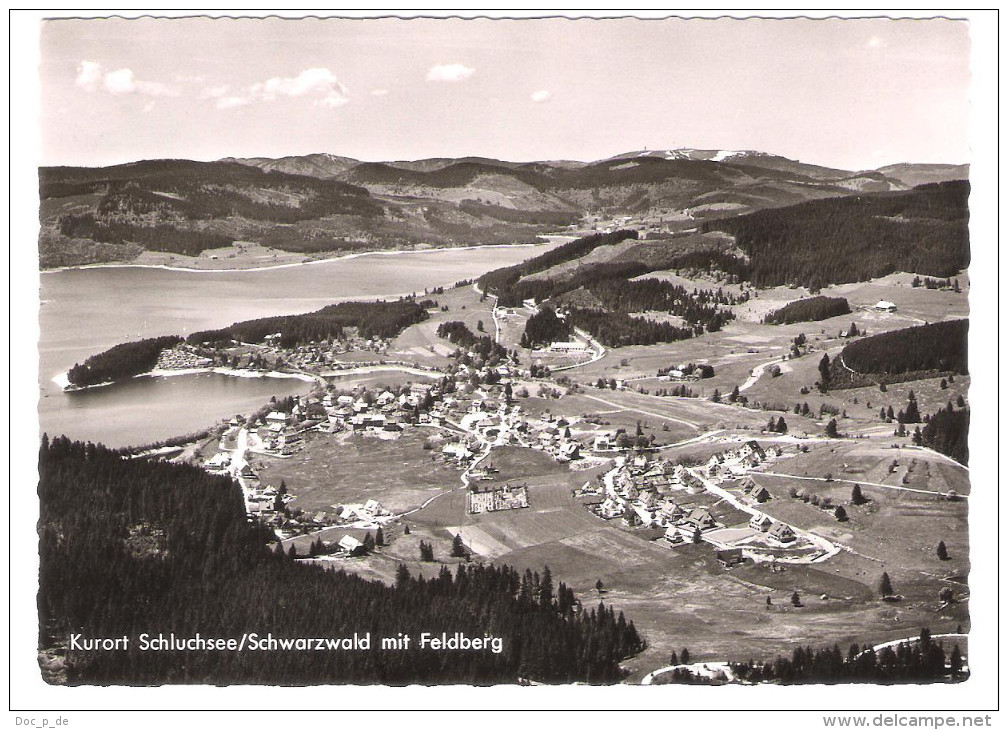 Germany - Schluchsee / Schwarzwald Mit Feldberg - Luftaufnahme - Schluchsee