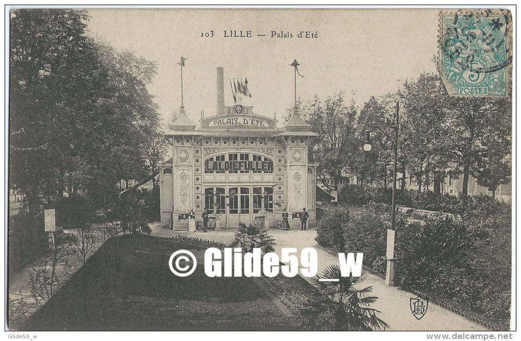 LILLE - Palais D'Eté (animée) - N° 103 - Lille