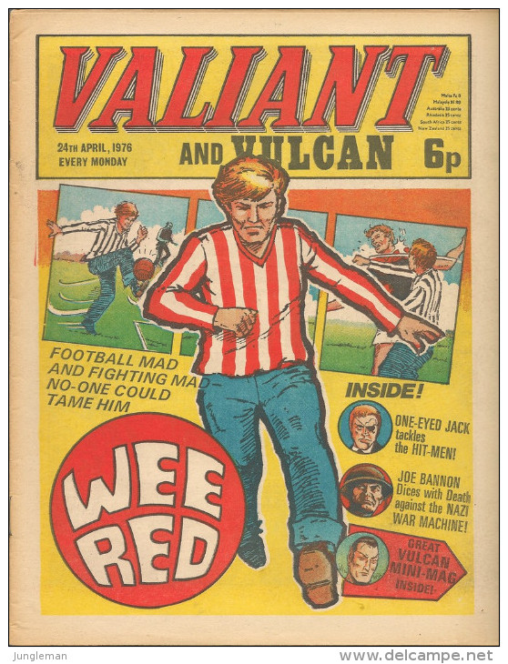 Valiant And Vulcan - One-Eyed Jack - Soldier Sharp - Billy Bunter - Wee Red - Captain Hurricane - Adam Eterno - BE - Other Publishers