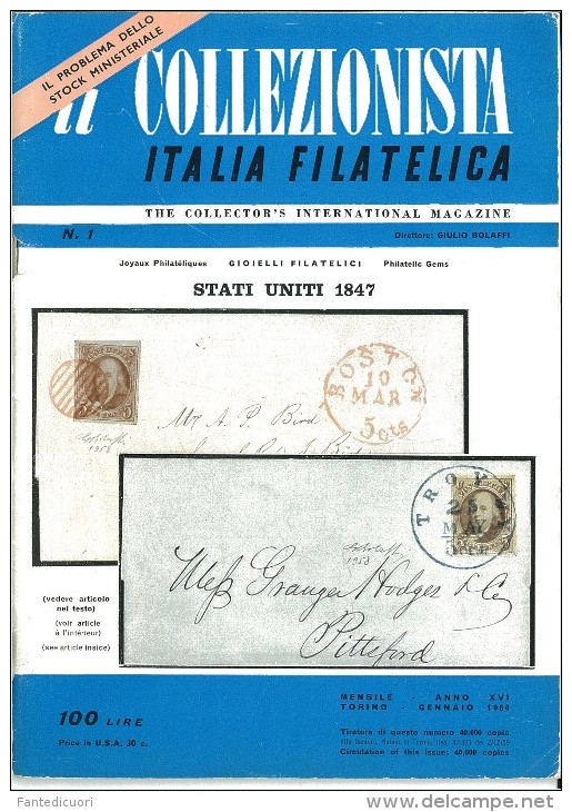 Rivista Il Collezionista, Bolaffi Editore N. 1 Anno 1960 - Italienisch (ab 1941)