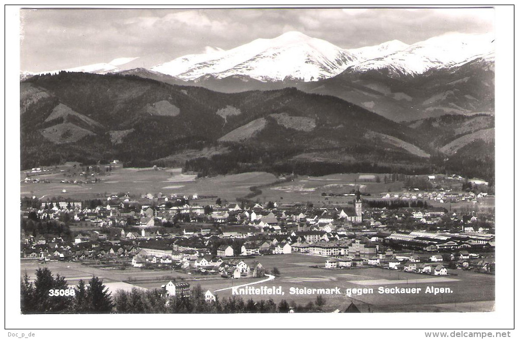 Österreich - Knittelfeld Gegen Seckauer Alpen - Steiermark - Ortsansicht - Knittelfeld