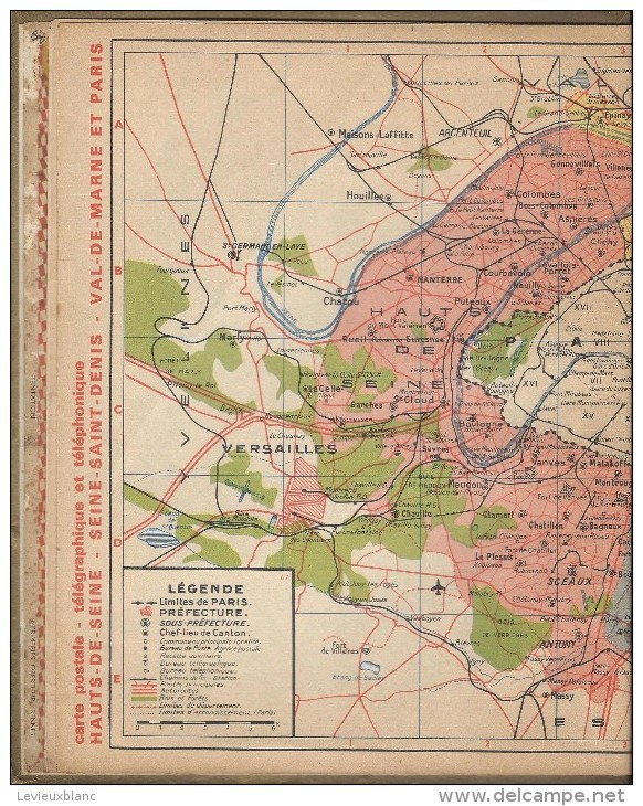 Almanach Des PTT/Avec Feuillets Verso L/Tentation/Hauts De  Seine/ 1969     CAL184 - Tamaño Grande : 1941-60