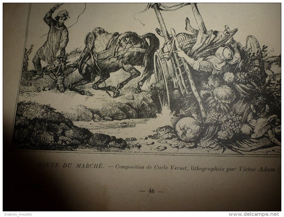 1905 :Gauloiseries (Langage des Halles au XVIIIème siècle..etc..) ; Images de :Moreau,Duflos,Gaudissart ,Pruche,Adam etc