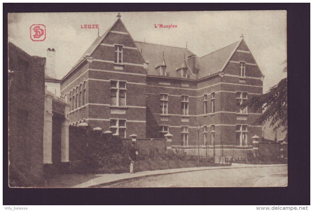 LEUZE - L'Hospice  - Cachet Militaire - Feldpost  1919 // - Leuze-en-Hainaut
