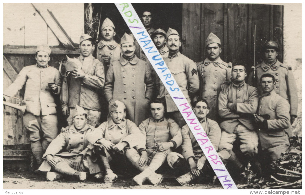 14/18 CARTE PHOTO : 126e RI  ( BRIVE ) /  NOVEMBRE 1918 / 126e  REGIMENT D´ INFANTERIE............. - Guerre, Militaire