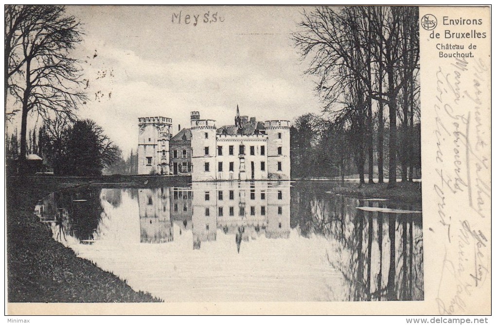 Environs De Bruxelles - Château De Bouchout - 1906 - Nels Série 11 , N° 207 - Meise