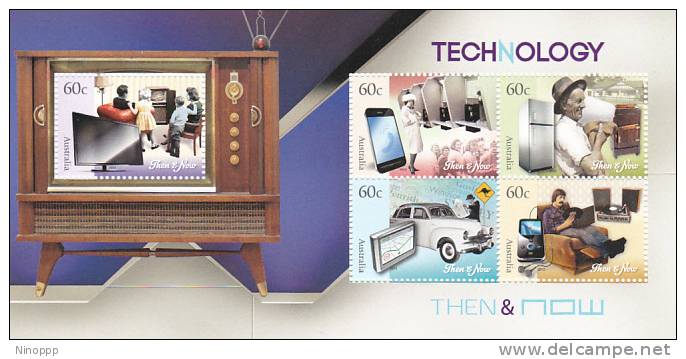 Australia 2012 Technology Then & Now  Souvenir Sheet  MNH - Mint Stamps