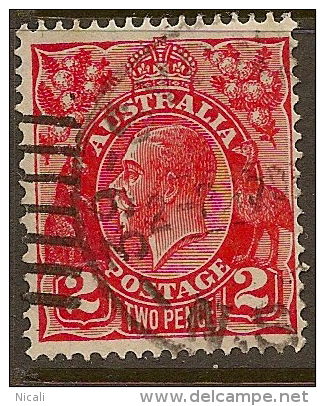 AUSTRALIA 1926 2d KGV SG 99aw U #BH181 - Used Stamps