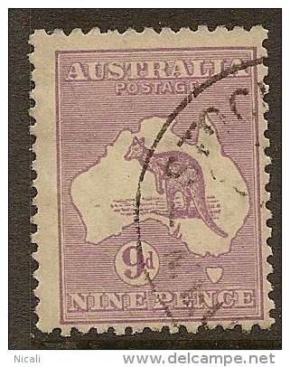 AUSTRALIA 1915 9d Roo SG 39 U #BH211 - Oblitérés