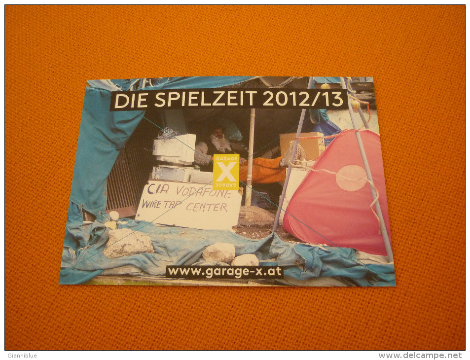 Camping/Vodafone - Austria Advertising Postcard/carte Postale - Advertising