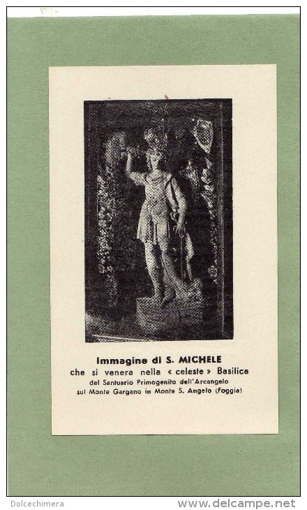 S.MICHELE-MONTE SANT'ANGELO-FOGGIA - Images Religieuses