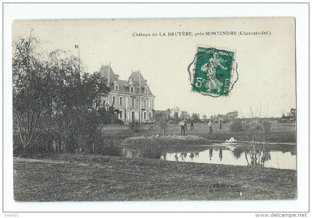 Château De La Bruyère, Près Montendre - Montendre