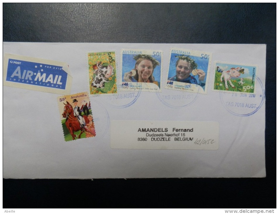 42/015C   LETTRE  AUSTRALIE - Covers & Documents