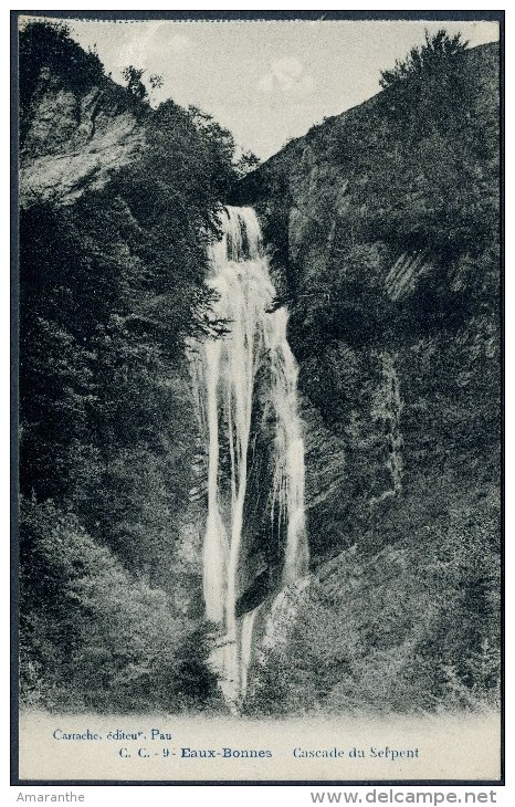 CPA  EAUX-BONNES - Cascade Du Serpent - Eaux Bonnes