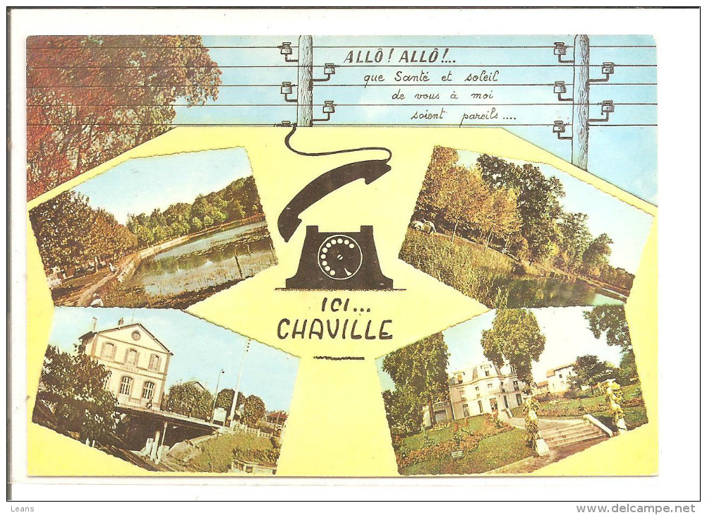 CHAVILLE   Ici CHAVILLE   Téléphone - Chaville
