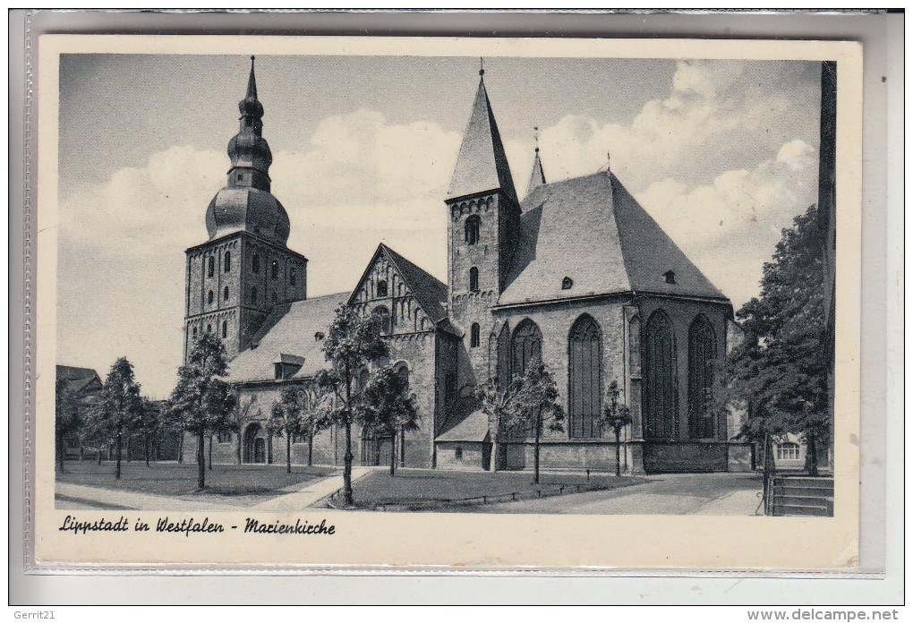 4780 LIPPSTADT, Marienkirche, 1951 - Lippstadt