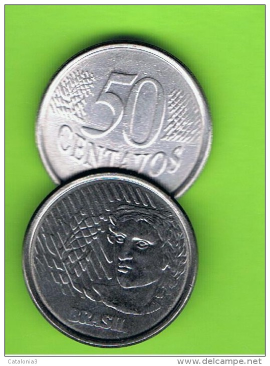 BRASIL - 50 Centavos 1994   KM635 - Brasil