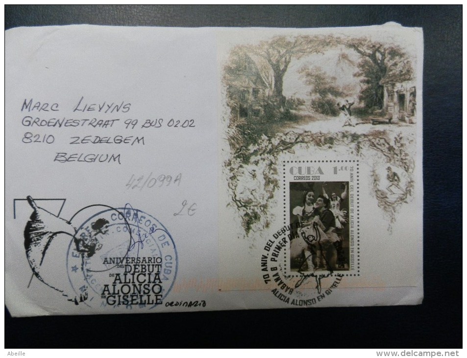 42.099A    LETTRE  CUBA - Lettres & Documents