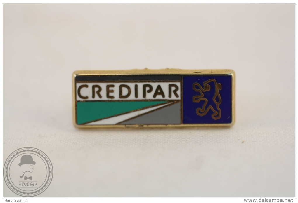 Peugeot Credipar Advertising  Pin Badge - Peugeot