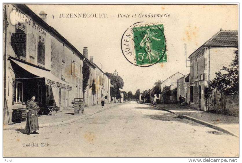 JUZENNECOURT - Poste Et Gendarmerie      (67746) - Juzennecourt