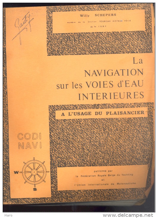 Livre - Code De Navigation Sur Les Voies D'eau Intérieurs à L'usage Des Plaisanciers -1976 - Bateau , Yachting.Belgique. - Bateau