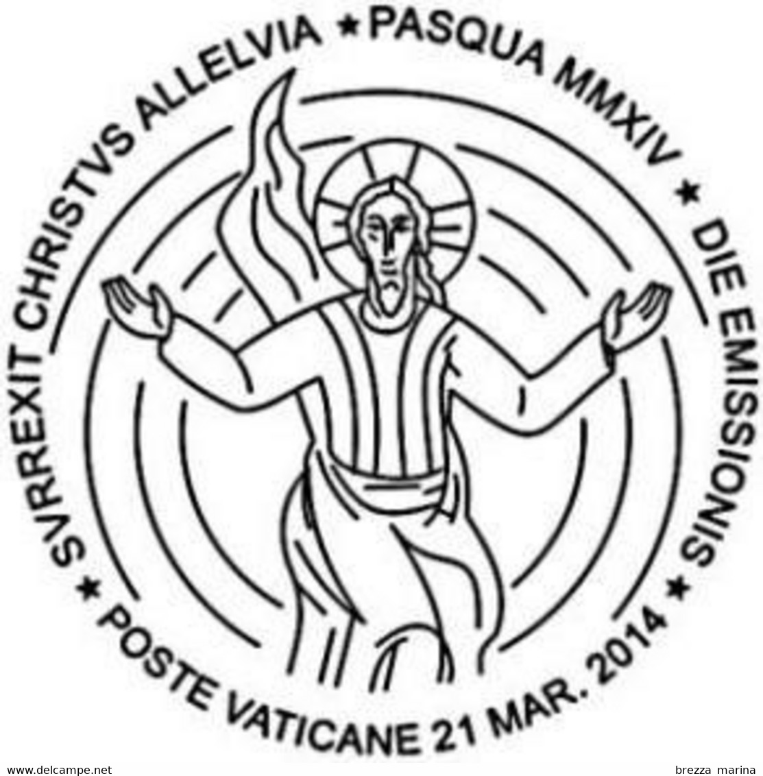 Nuovo - MNH - VATICANO - 2014 - Pasqua 2014 - 0,85 € • Mosaico Della Cappella Cappella Redemptoris Mater - Neufs