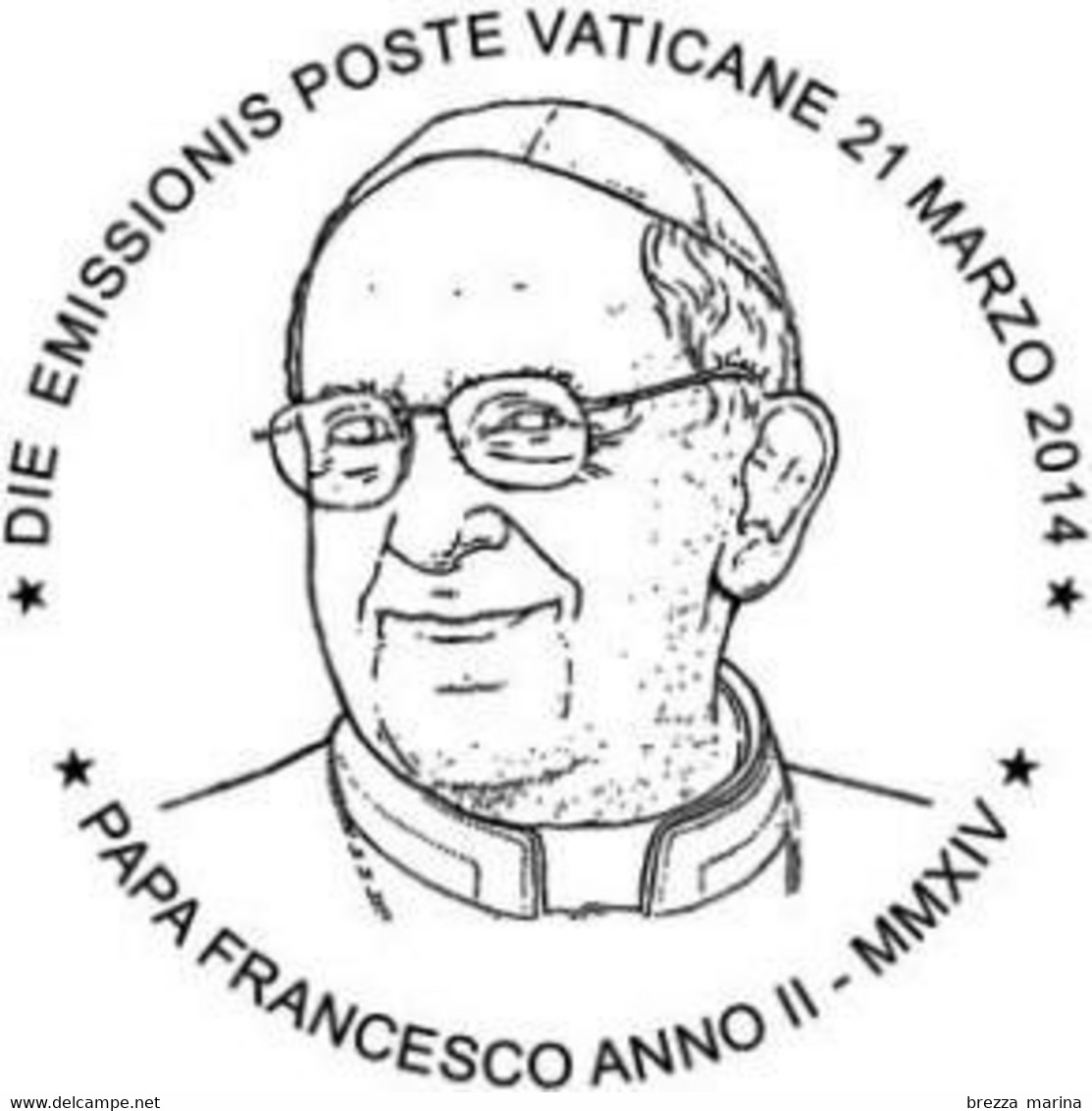 Nuovo - MNH - VATICANO - 2014 - Papa Francesco - Anno II - 2.50 € • Ritratto - Neufs