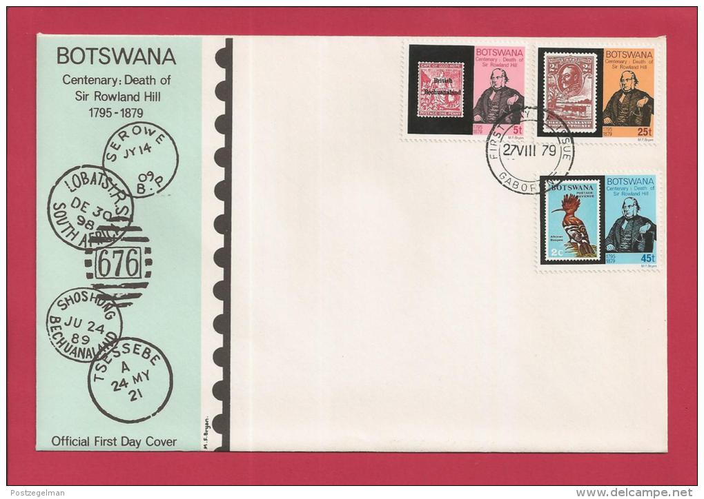 BOTSWANA, 1979,  Mint FDC, Sir Rowland Hill, MI 234-236, F3619 - Botswana (1966-...)