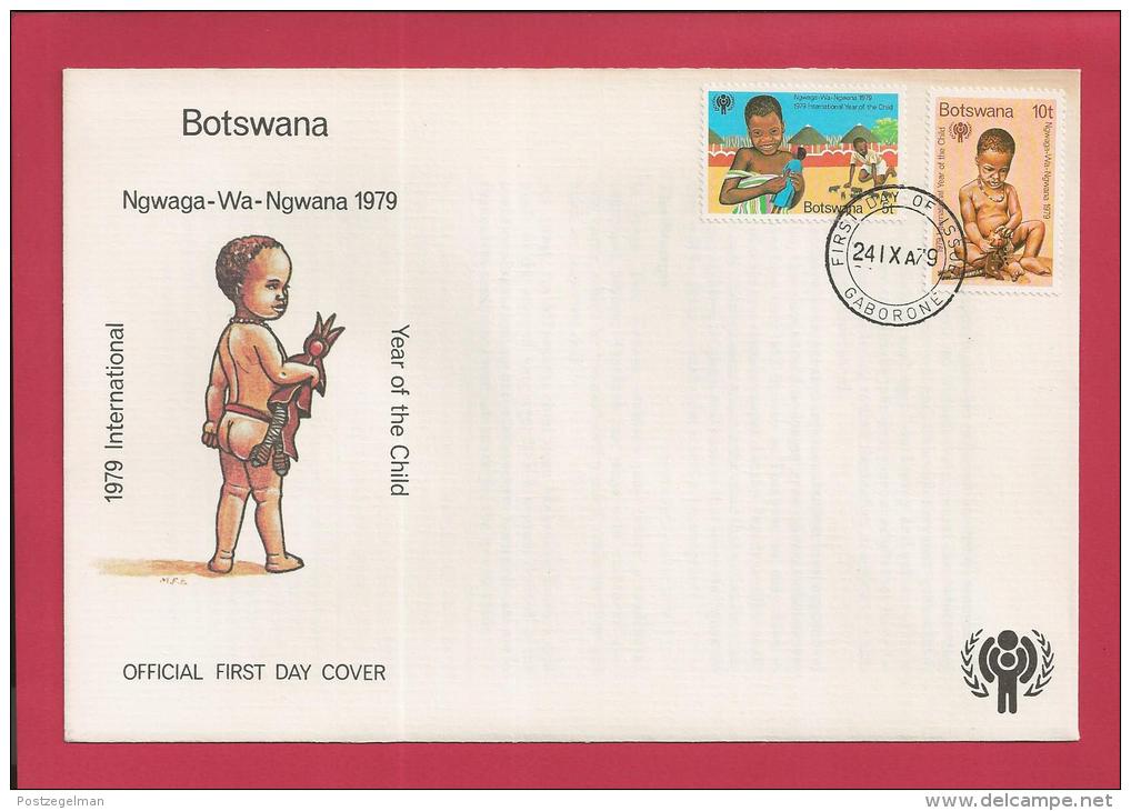 BOTSWANA, 1979,  Mint FDC, Nawaga, Wa Year Of The Child MI 237-238, F3620 - Botswana (1966-...)