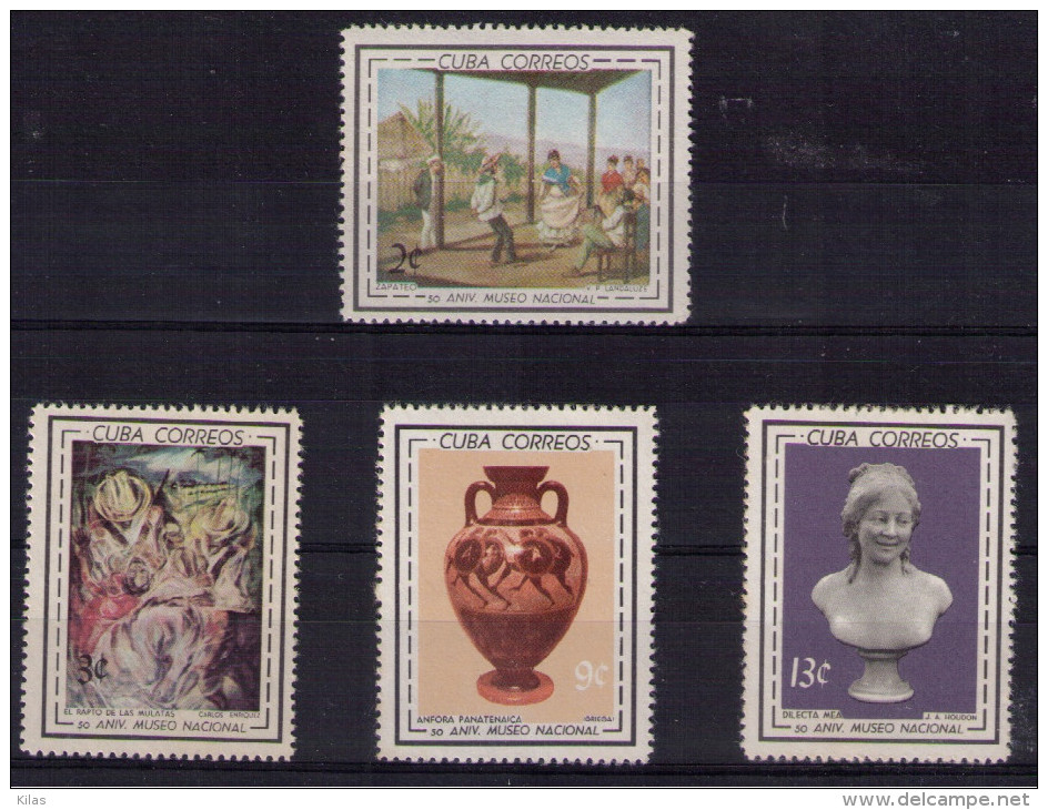 CUBA 1964 National Museum MNH - Neufs