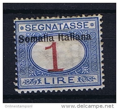 Italia Colonie - Somalia: Segnatasse Sa 19 MH/* - Somalie