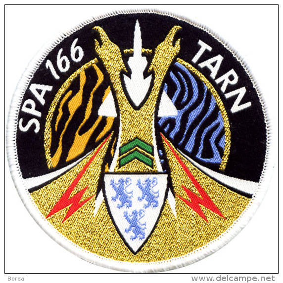 Patch French Air Force EC 1/12 Dissolution SPA 166 TARN - Fliegerei