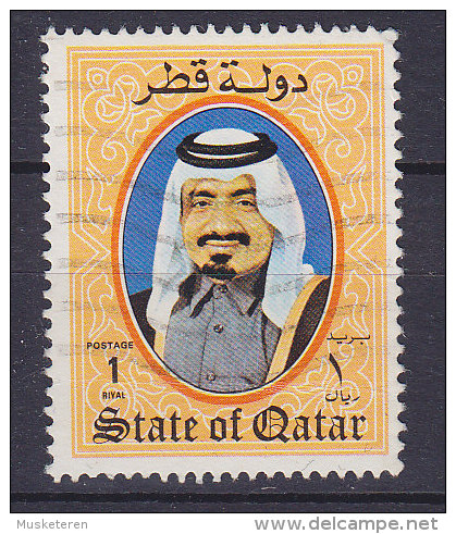 Qatar 1984 Mi. 861    1 R Scheich Khalifa Bin Hamad Al-Thani - Qatar