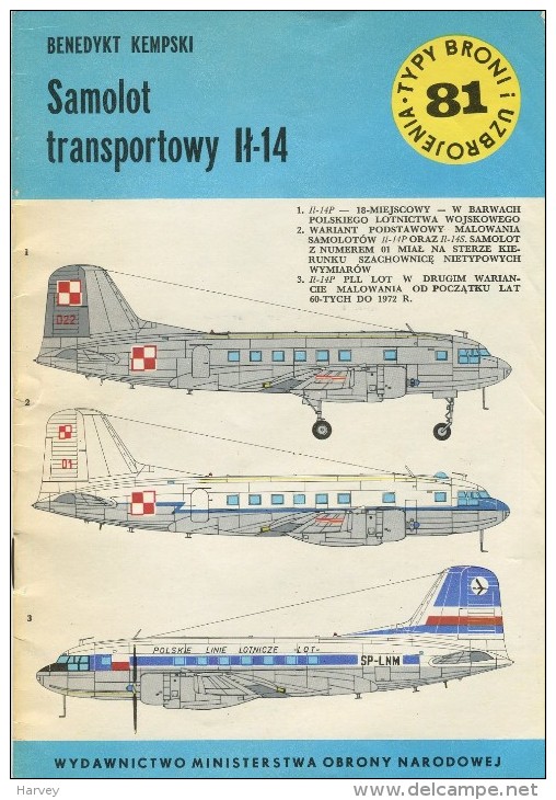 TBU 81 Ilyouchine Il-14 - Otros & Sin Clasificación