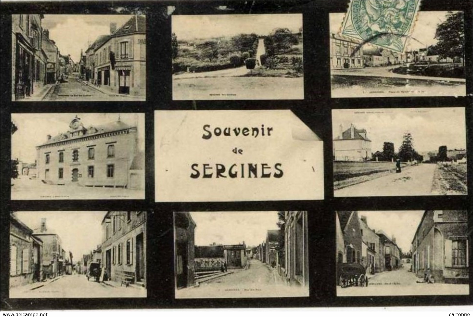 Dépt 89 - SERGINES - Souvenir De Sergines - Multi-vues (8 Vues) - Sergines