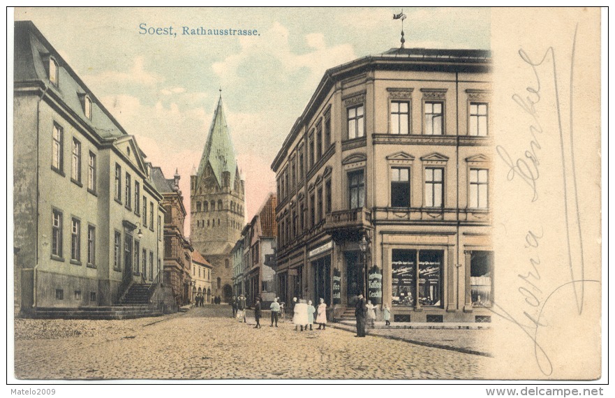 SOEST - Rathausstrasse - Soest