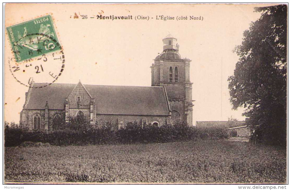 MONTJAVOULT - L'Eglise (côté Nord) - Montjavoult