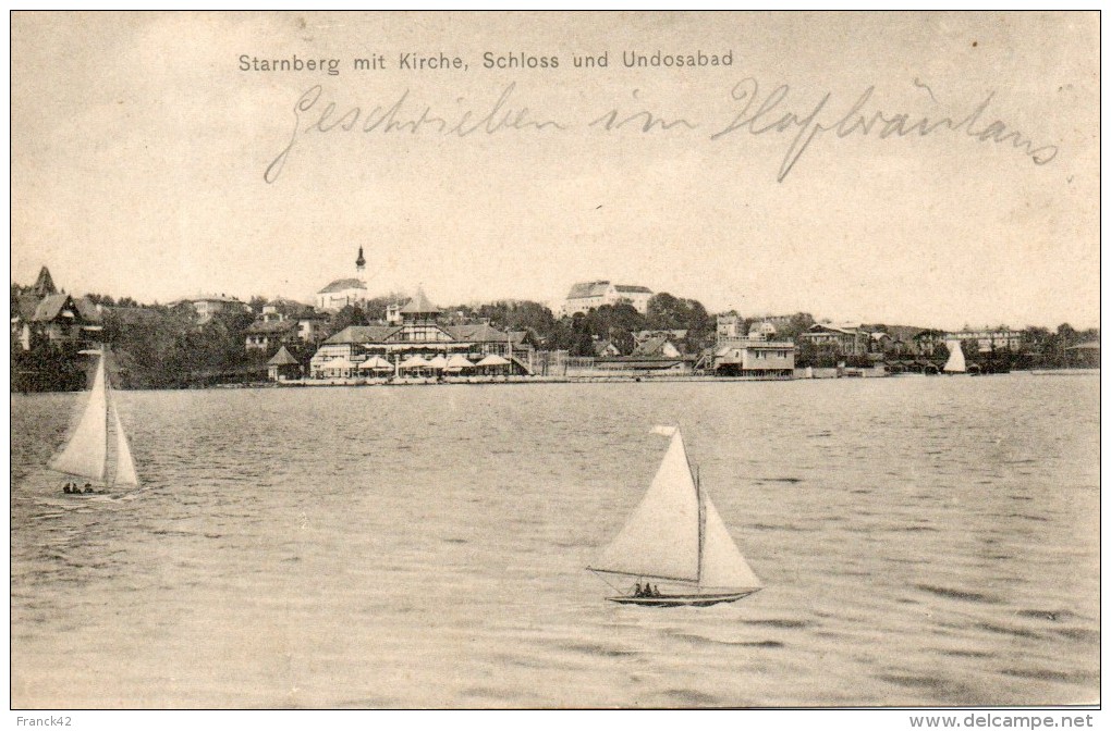 Allemagne. Starnberg Mit Kirche - Starnberg