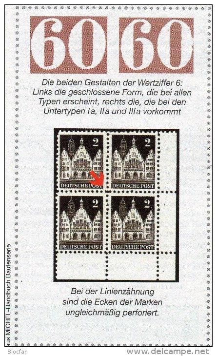 Bautenserie 2006 Neu 120€ MICHEL Variante Abarten Zähnung Wasserzeichen Special-catalogue Richnow Stamp Of Germany 1948 - Kataloge