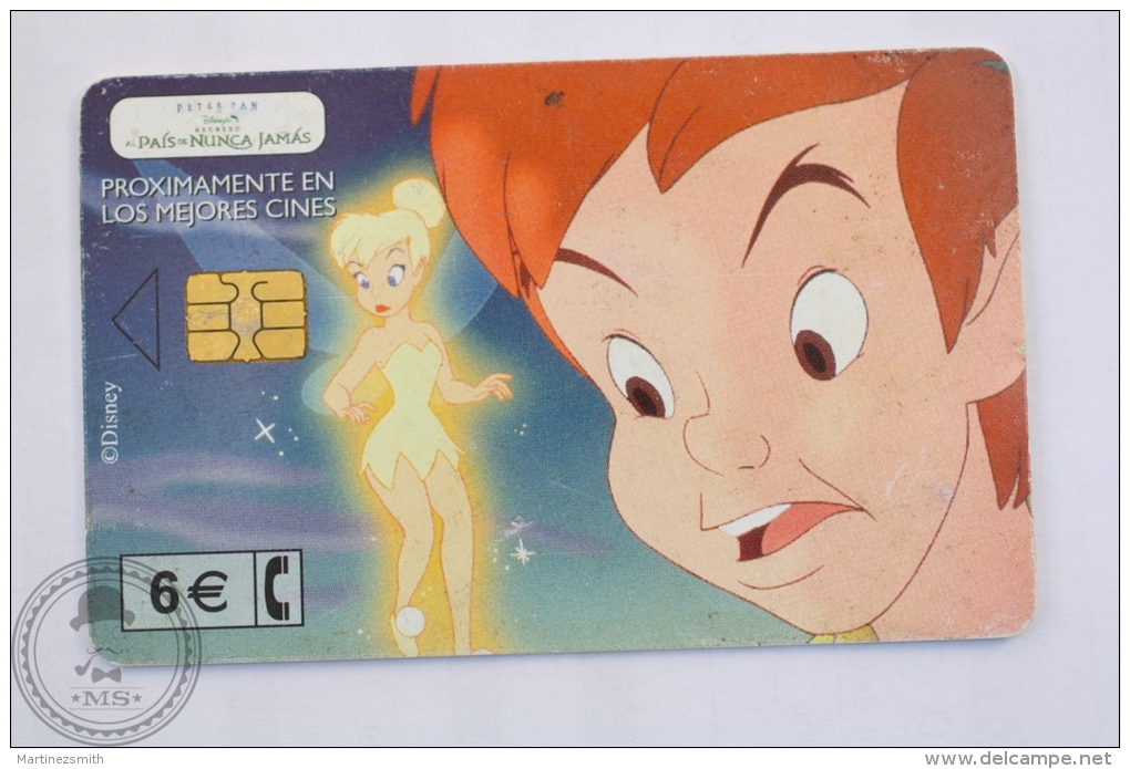 Collectible Phone Card Telefonica - Disney Peter Pan - Disney