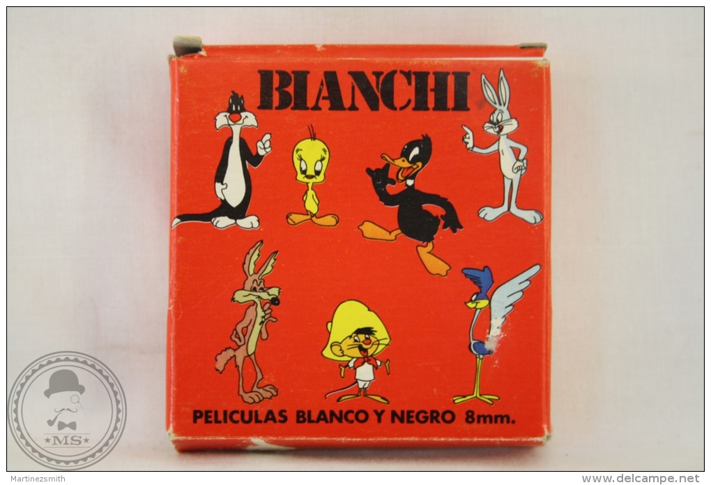 Super Black & White Cartoon Movie 8 Mm - Bianchi: Atacan Los Indios ( The Attack Of The Indians) Looney Tunes - Span - Otros