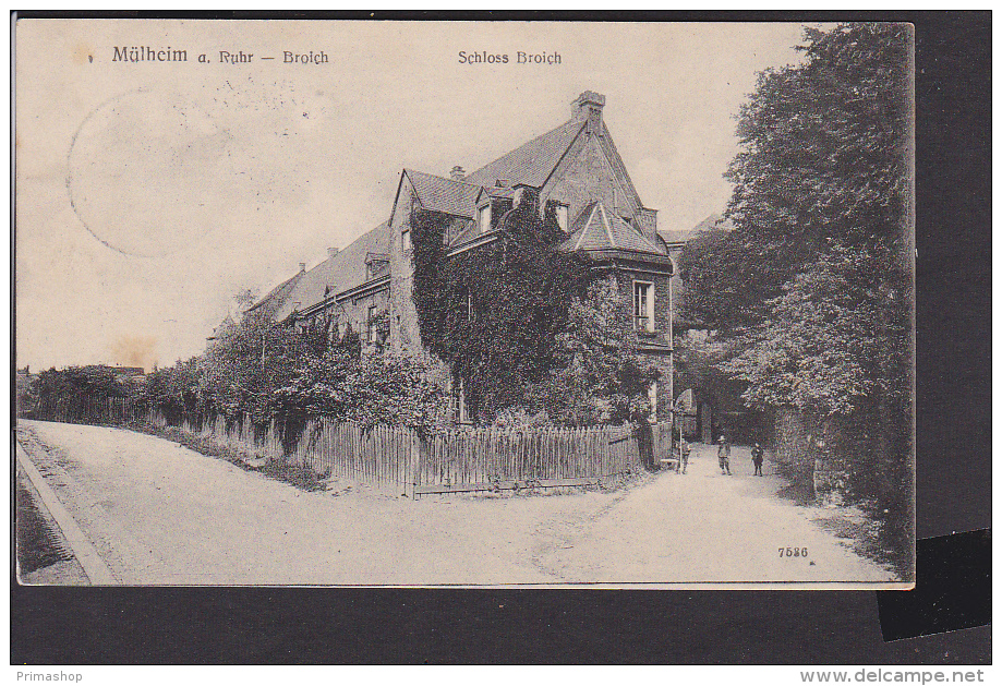 S39 /    Mülheim Ruhr , Schloss Broich 1907 - Muelheim A. D. Ruhr