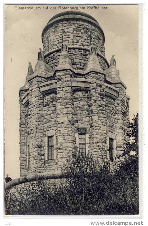 Bismarckturm  Auf  Der  Rotenburg  Am  Kyffhäuser - 1915 - Kyffhäuser