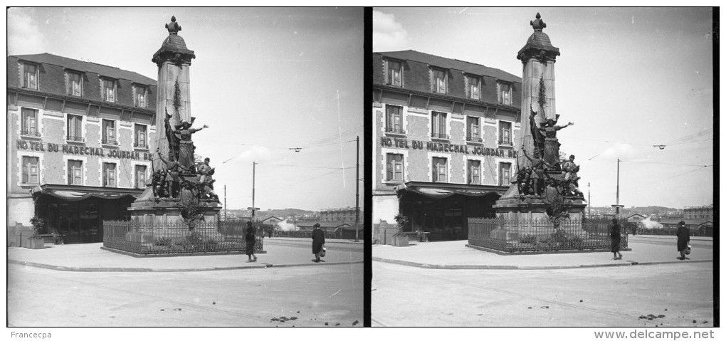 PN 0153 - HAUTE VIENNE - LIMOGES - Monument Des Mobiles - Hotel Du Maréchal Jourdan - Plaques De Verre