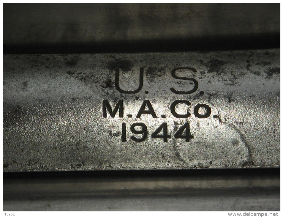 Gamelle US En Inox Marquée MACo 1944 - 1939-45