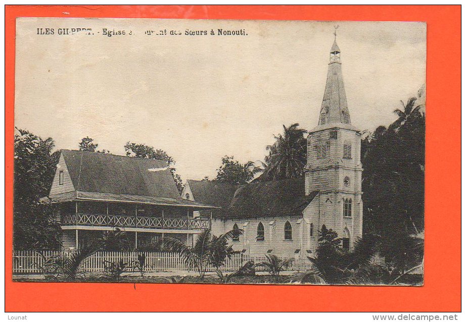 ILES GILBERT : église   Et Couvent   Des Soeurs à NOnouti - Kiribati