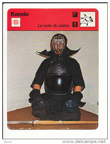 Fiche Illustrée Sport / Kendo - La Voie Du Sabre  // IM 01-FICH-SPORT - Sport
