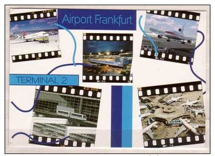 Airport Frankfurt , Terminal 2 , Mehrbildkarte - Aerodrome